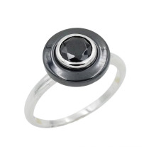 Серебряные ювелирные изделия, точные ювелирные изделия, керамическое кольцо ювелирных изделий (R21111)